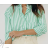 Damen-Langarmshirt mit Streifen (S/M EINHEITSGRÖSSE) ITALIAN FASHION IMPCF2336285