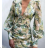 Elegantes Langarmkleid für Damen (Einheitsgröße S/M) ITALIAN FASHION IMPCF237143