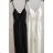 Langes, elegantes Spitzenkleid mit Trägern für Damen (Einheitsgröße S/M) ITALIAN FASHION IMPCF233953tuta
