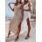 Ärmelloses Damen-Sommerkleid (S / M ONE SIZE) ITALIAN FASHION IMWC222493