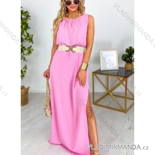 Ärmelloses Damen-Sommerkleid (S / M ONE SIZE) ITALIAN FASHION IMWC222493