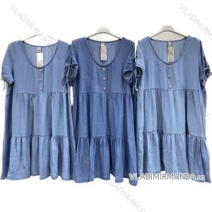 Übergroßes Kurzarmkleid für Damen (S/M EINHEITSGRÖSSE) ITALIAN FASHION IMWCC231694