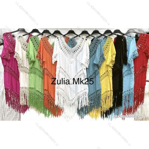 Übergroßes Kurzarmkleid für Damen (Einheitsgröße S/M) ITALIAN FASHION IMWD231710