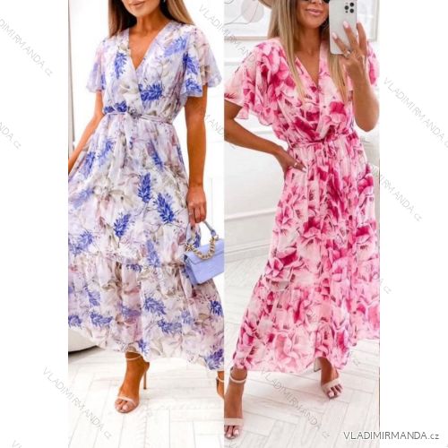 Ärmelloses Damen-Sommerkleid (S / M ONE SIZE) ITALIAN FASHION IMWC222493