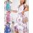 Ärmelloses Damen-Sommerkleid (S / M ONE SIZE) ITALIAN FASHION IMWC222493