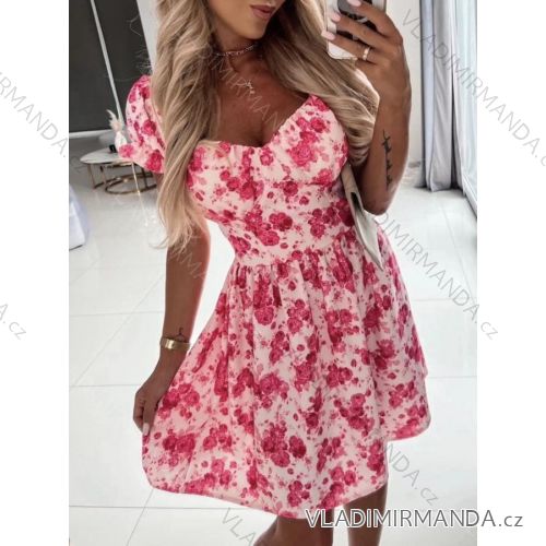 Ärmelloses Damen-Sommerkleid (S / M ONE SIZE) ITALIAN FASHION IMWC222493