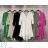 Elegantes Spitzenkleid mit 3/4-langen Ärmeln für Damen (Einheitsgröße S/M) ITALIAN FASHION IMWGS231745