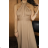 Langes trägerloses Sommerkleid aus Satin für Damen (S / M / L ONE SIZE) ITALIAN FASHION IMM22694