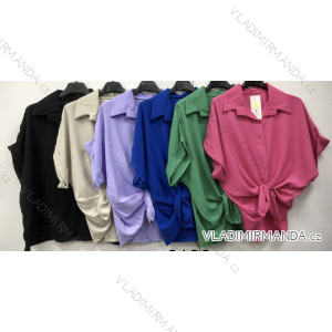 Kurzärmliges Tunika-Shirt für Damen (S/M EINHEITSGRÖSSE) ITALIAN FASHION IMPCF238186MICRO