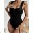 Tílko body dámské na ramínka  (S/M ONE SIZE) ITALSKá MóDA IMM20625 S/M lila