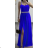 Langes, elegantes, trägerloses Damenkleid (Einheitsgröße S/M) ITALIAN FASHION IMPCF2322611
