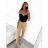 Lange Damenleggings (S-XL) MIEGO MIE23523-1/DUR S beige