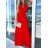 Langes, elegantes, trägerloses Sommerkleid für Damen (Einheitsgröße S/M) ITALIAN FASHION IMD23398