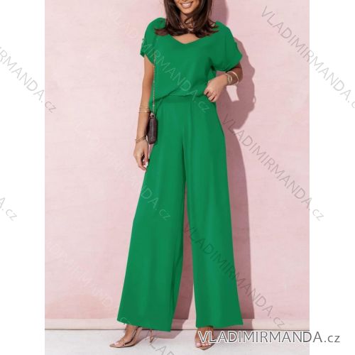 Sommer-Set aus eleganter Tunika und Hose für Damen (Einheitsgröße S/M/L) ITALIAN FASHION IMD23407