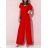 Sommer-Set aus eleganter Tunika und Hose für Damen (Einheitsgröße S/M/L) ITALIAN FASHION IMD23407