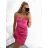 Elegantes trägerloses Damenkleid (S/M EINHEITSGRÖSSE) ITALIAN FASHION IMPBB23B23375