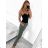 Lange Stretchhose für Damen (Einheitsgröße L/XL) ITALIAN FASHION IMC23090