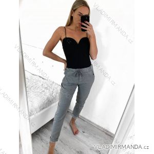 Lange Stretchhose für Damen (Einheitsgröße L/XL) ITALIAN FASHION IMC23090