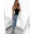 Jeans Jeans lange Frauen (XS-XL) JEWELLY LEXXURY LEX20C2564