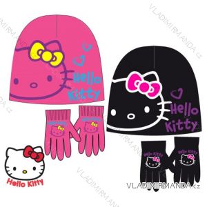 Set von Hüten und Handschuhen für Kinder Hello Kitty (52-54) SUN CITY NH4332