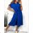 Langarmhemd für Damen (S / M ONE SIZE) ITALIAN FASHION IMWK21010 M / L hellblau