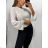 Šaty letní na ramínka dámské (S/M ONE SIZE) ITALSKÁ MÓDA IMPBB22B21841 S/M weiß