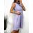 Elegantes, ärmelloses Partykleid für Damen mit Faltengürtel (S/M EINHEITSGRÖSSE) ITALIAN FASHION IMPSH2310594A