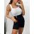 Tílko body dámské na ramínka  (S/M ONE SIZE) ITALSKá MóDA IMM20625 S/M lila