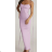 Langes Sommerkleid mit Trägern für Damen (S/M ONE SIZE) ITALIAN FASHION IMPGM232659