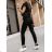 Damen-Trainingsanzug, T-Shirt und Jogginghose (S-XL) POLISH FASHION PMWD231800