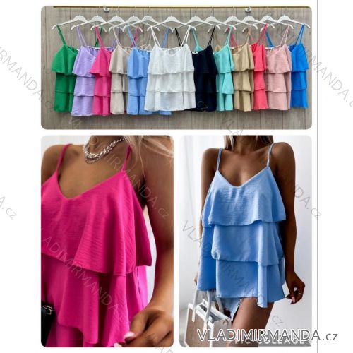 Top Top Damen (uni sl) ITALIENISCHE MODA IM919006