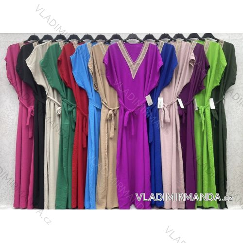 Ärmelloses Damen-Sommerkleid (S / M ONE SIZE) ITALIAN FASHION IMWC222493