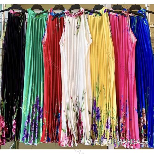 Sommerkleid Carmen aus Musselin für Damen (Einheitsgröße S/M) ITALIAN FASHION IMWE231506