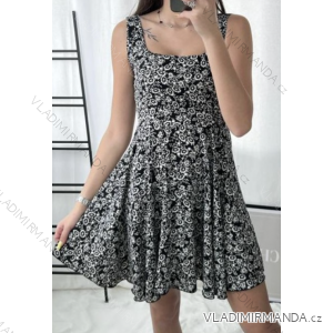 Sommerkleid Carmen aus Musselin für Damen (Einheitsgröße S/M) ITALIAN FASHION IMWE231506