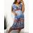 Ärmelloses Icecool-Sommerkleid für Damen (M/L, XL/2XL) AINUOSI ITALIAN FASHION IMB239917