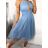 Kurzes Partykleid aus ärmellosem Tüll für Damen (Einheitsgröße S/M) ITALIAN FASHION IMM239097