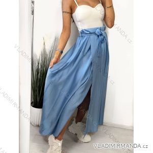 Langer Sommer-Satinrock für Damen (Einheitsgröße S/M) ITALIAN FASHION IMM23MS63065/DU