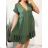 Carmen Sommer Sommer Schulterkleid (UNI S / M) ITALIENISCHE MODE IMM20628