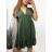 Carmen Sommer Sommer Schulterkleid (UNI S / M) ITALIENISCHE MODE IMM20628 M / L béžová