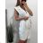 Šaty letní na ramínka dámské (S/M ONE SIZE) ITALSKÁ MÓDA IMPBB22B21841 S/M weiß