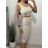Damen-Set aus ärmellosem Oberteil und Rock (Einheitsgröße S/M) ITALIAN FASHION IMPGM235248