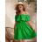 Carmen-Sommerkleid für Damen (Einheitsgröße S/M) ITALIAN FASHION IMM23M80303