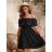 Carmen-Sommerkleid für Damen (Einheitsgröße S/M) ITALIAN FASHION IMM23M80303