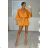 Damen-Overall mit kurzem Sommershirt und kurzen Ärmeln (S/M Einheitsgröße) ITALIAN FASHION IMM23M4698