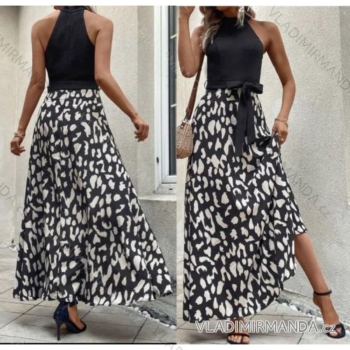 Kleid mit 3/4 Ärmeltasche für Damen (uni sl) ITALIAN Fashion IM3181746