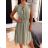 Kurzes, ärmelloses Icecool-Sommerkleid für Damen (S/M EINHEITSGRÖSSE) ITALIAN FASHION IMM23177