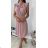 Kurzes, ärmelloses Icecool-Sommerkleid für Damen (S/M EINHEITSGRÖSSE) ITALIAN FASHION IMM23177