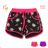Kraťas Shorts mit Pailletten Baby Teenager Mädchen (98-128) KUGO K627
