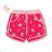 Kraťas Shorts mit Pailletten Baby Teenager Mädchen (98-128) KUGO K627