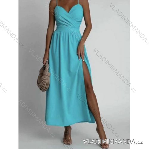 Trägerloses langes Partykleid für Damen (Einheitsgröße S/M) ITALIAN FASHION IMWE232014